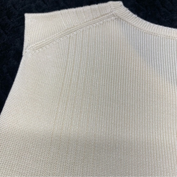 Ann Taylor Silk Cream Colored Shell - Picture 6 of 14